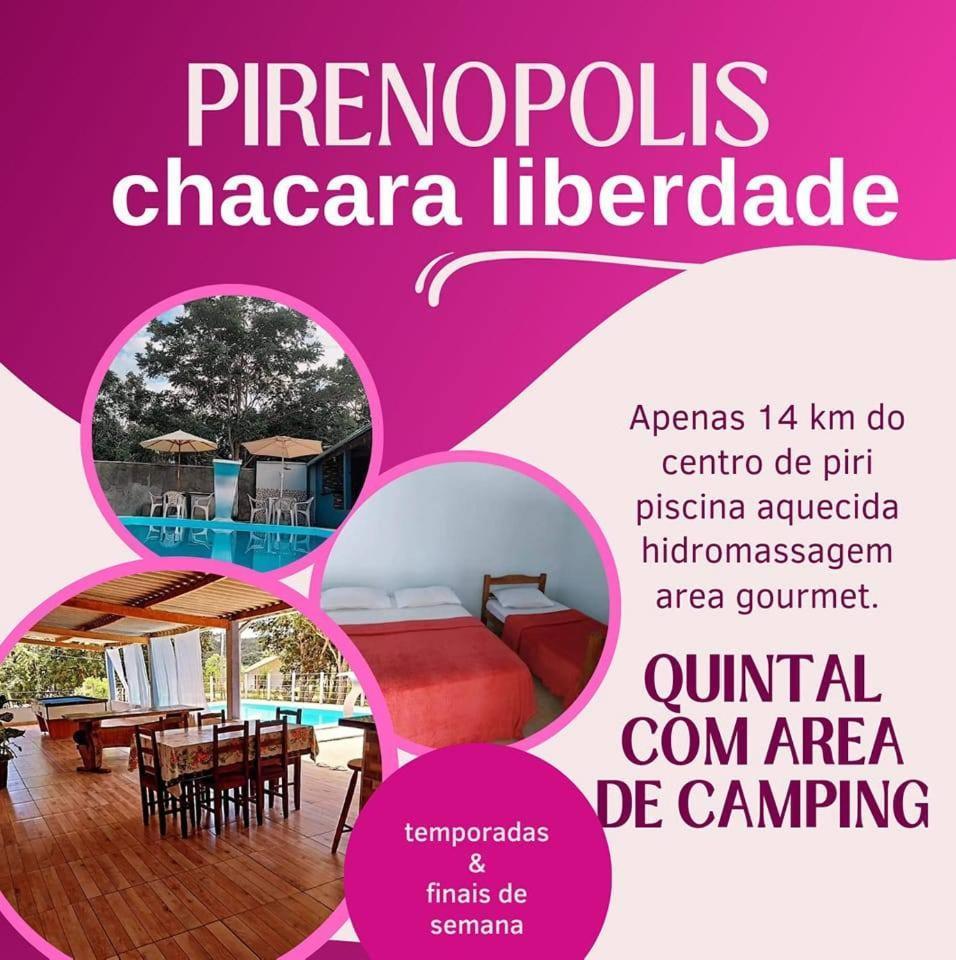 Chacara Liberdade Villa Pirenópolis Kültér fotó